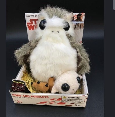 star wars porg and porglets plush